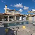 Aurelia Near Labin For 9 Persons With Heated 60 M2 Pool, Wellness & Kids Playground *