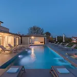 Aurelia Near Labin For 9 Persons With Heated 60 M2 Pool, Wellness & Kids Playground