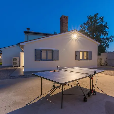 Aurelia Near Labin For 9 Persons With Heated 60 M2 Pool, Wellness & Kids Playground Veligolji
