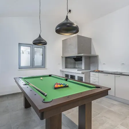 Aurelia Near Labin For 9 Persons With Heated 60 M2 Pool, Wellness & Kids Playground *