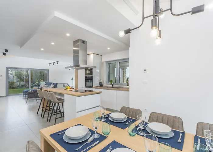 Vila Aurelia Near Labin For 9 Persons With Heated 60 M2 Pool, Wellness & Kids Playground Veligolji