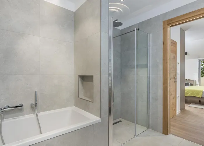 Aurelia Near Labin For 9 Persons With Heated 60 M2 Pool, Wellness & Kids Playground Veligolji